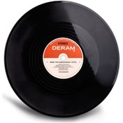 Resim Teltree Retro Dekoratif Duvar Stickerı: Kafe Ve Bar İçin 12 İnç Simüle Vinil Plak Diğer 