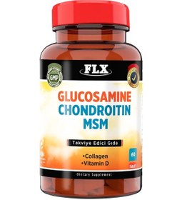 Resim Glukozamin Kondroitin Msm Kolajen Vitamin D 60 Tablet 