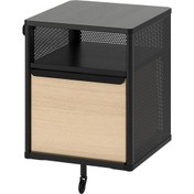 Resim Hopdiye Ikea Bekant Düzenleme Ünitesi, Siyah, 41X61 cm 