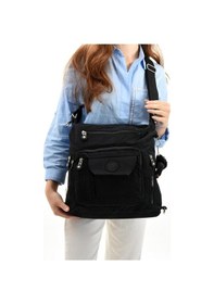 Resim Ultra Hafif Hem Sırt Hem Omuz Kadın Çantası Siyah Model: 571-5b - Siyah 
