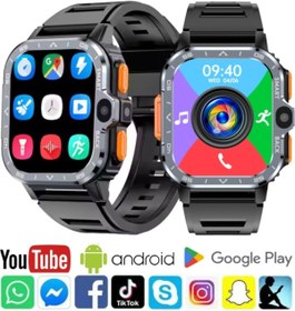 Resim SONREİR Watch PG Ultra 4G LTE 16GB Sim Kartlı Kameralı Akıllı Saat Wi-Fi Çocuk Huawei İphone Uyumlu 8,9,10 