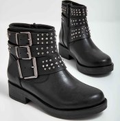 Resim Bambi Siyah Kadin Bot & Bootie M0538004309 Bambi