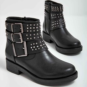 Resim Bambi Siyah Kadin Bot & Bootie M0538004309 