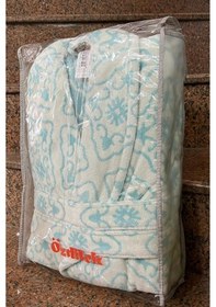 Resim Özdilek Molena Şalyaka Kadife Bornoz M Beden Çok Renkli 