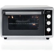 Resim Schafer Backofen Maxi Fırın Çift Camlı Gri 50 Litre Schafer