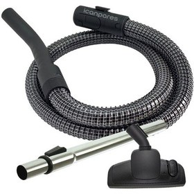 Resim Bosch Uyumlu BGS 62200 Süpürge Çelik Telli Hortumu Seti (1) 