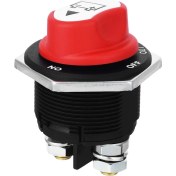 Resim Allestock Mini Akü Devre Kesici Şalter IP56 - 12/24/32V 200A 