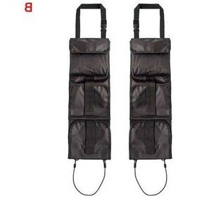 Resim Pazly 2 Parçalı Gizli Koltuk Organizatörü-kamuflaj Oxford Kumaş Depolama, 20.5x7in, Model A A 