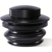 Resim Hightower Siyah Cnc Alüminyum Harley Davidson Motosiklet Yakıt Deposu Kapağı Emniyetsiz Sızdırmaz 