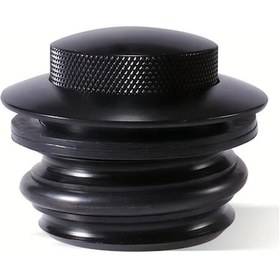 Resim Hightower Siyah Cnc Alüminyum Harley Davidson Motosiklet Yakıt Deposu Kapağı Emniyetsiz Sızdırmaz 