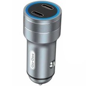 Resim Go Des GD-QC2019 Çift PD Çıkışlı Metal Araç Şarj Başlığı Led Işıklı 40W GODES-QC2019 Siyah 