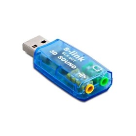 Resim S-Link SLX-U51 USB 2.0 Ses Kartı 