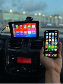 Resim Navigold 7" Tak Çalıştır Kablosuz Apple Carplay Ve Android Auto Oto Multimedya Araç Araba Ekran double teyp 