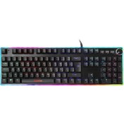 Resim Dark DK-AC-GK2000 Mekanik, Rainbow Aydınlatma+ RGB Full Anti-Ghosting,Q Oyuncu Klavyesi 