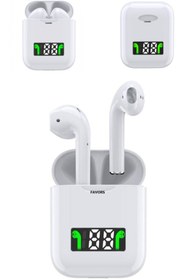 Resim Favors Universal Kablosuz Bluetooth Kulaklık Led Şarj Göstergeli Extra Bass Ve Hd Ses 