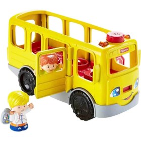 Resim Fisher Price Little People Eğlenceli Okul Otobüsü HDJ25 