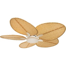 Resim Last Touch Robin Beyaz Aydınlatmalı Tavan Vantilatörü 