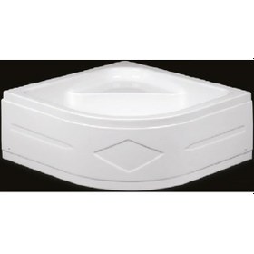 Resim Alika - 100X100 Oval Mini Köşe Küvet Panelli 