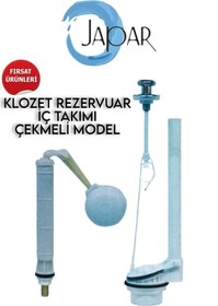 Resim JAPAR Çekmeli Rezervuar Iç Takımı Neptün 