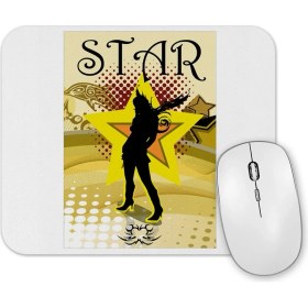 Resim Baskı Dükkanı Star Mouse Pad 