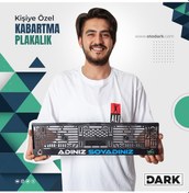 Resim Plakalik Isme Özel-2 Adet Kişiye Özel Logolu Renkli Plakalık 