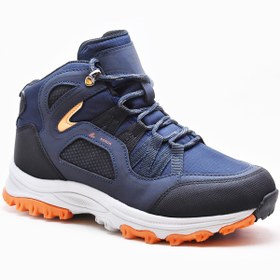 Resim MP Mp 2603 Kadın Unisex Erkek Lacivert Turuncu Kalın Taban Trekking Outdoor Spor Sneaker Kışlık Bot 