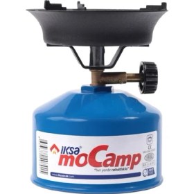 Resim Gaman Taşınabilir Ocak Mocamp Pratik Kamp Ocağı Piknik Tüpü Metal Sibop Devrilmez Tasarım 