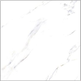 Resim EGE Seramik Beyaz Tam Parlak Rektifiye 60x60 cm 1,35 m² Calacatta Sırlı Granit (EGE.600X600CLC01PAR) 
