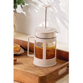 Resim UltraMint Kapsüllü French Press 800 Ml, Kahve ve Çay Keyfi Için Ideal Seçim 