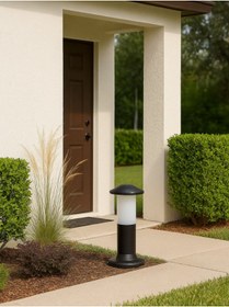 Resim Huzur Elektrik Mantar Set Üstü Direk 30cm Abs Plastik Aydınlatma Armatürü 9w Günışığı Ampul Dahil 13500 