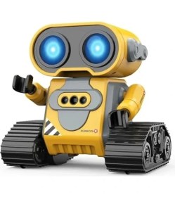 Resim Akıllı Kumandalı Robot, USB Şarjlı ve Müzikli Oyuncak 