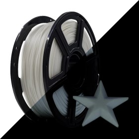 Resim Flashforge Pla 1.75mm Luminous Mor 1kg Karanlıkta Parlayan Fosforlu Filament Mor 