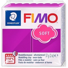 Resim Staedtler Fimo Soft Polimer Kil 61 Purple 