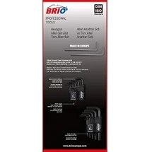 Resim Storemax Brio Allen Anahtar Seti Torx Kısa 7 Parça T10-T40 