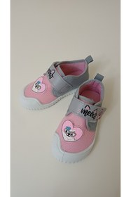 Resim Gezer Kız Çocuk Okul Kreş Ev Panduf Ayakkabı 