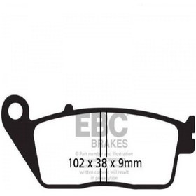 Resim Ebc Fren Balatası Sinter Sfa142hh Honda Cbr250r Cbr650f Kymco Dow 