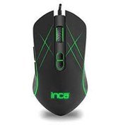 Resim Inca CHASCA Img-039t 3200Dpı Örgülü 6 Led RGB SOFTWEAR- SİLENT Gaming Mouse (1,65Mt Örgülü Kablo) 
