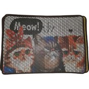 Resim Nanbell Büyük Elekli Çift Katlı Kedi Kumu Paspası 75x59 Cm Desenli No:7 