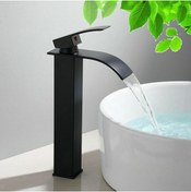Resim OEM Banyo Çanak Lavabo Bataryası Mat Siyah Tarz Yeni Model 5 Yıl Garantili Ithal 