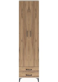 Resim Arges Dolap 5 Raflı 2 Çekmeceli 2 Kapaklı 60x30x243 Aytaşı-çam Aytaşı 