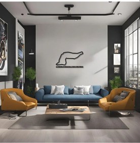 Resim Özel Tasarım Metal Tablolar Emilia Romagna Grand Prix Metal Duvar Tablosu Formula 1 