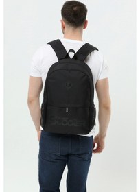 Resim Scooter Sırt Çanta Siyah 