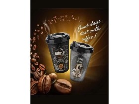 Resim Titiz Coffee Cup 400 ml Kahve Mug Bardağı 