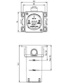 Resim Eca Luna Ankastre Duş Bataryası Sıva Altı Grubu Altın Renkli 102866102 Altın 