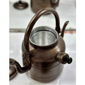 Resim Qpazar Çift Taraflı Osmanlı Muhabbet Çaydanlığı. 3+1 Litre Orta Boy No 22 
