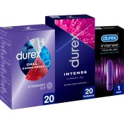 Resim Durex Chill Prezervatif 20’li +Durex Intense Vibe Bullet Titreşimli Vibratör +Intense Uyarıcı Jel, 10 ml 