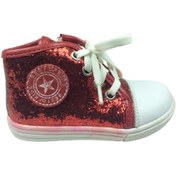 Resim Ortopedika Tedix Kız Çocuk Deri Simliconvers Ayakkabı % 100 Deri (469148178) Kırmızı 