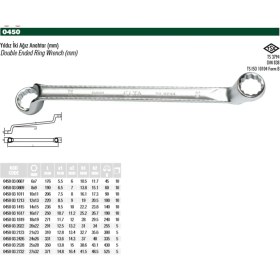 Resim Elta 18X19 Yıldız Iki Ağız Anahtar 0450 03 1819 