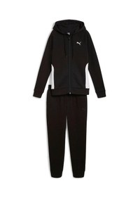 Resim Puma 68303501 Classic Hooded Tracksuit Fl Kadın Eşofman Takımı 001 