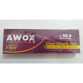 Resim Awox Gebelik Testi 